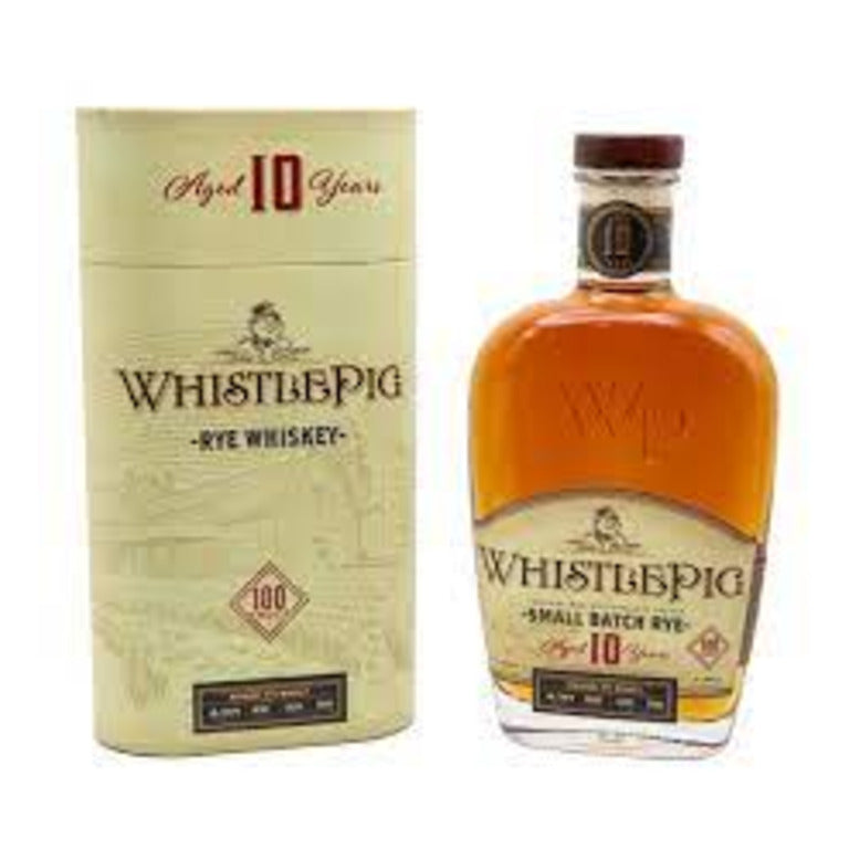 WHISKEY WHISTLEPIG 10 YAR  STRAIGHT AMERICA RYE WHISKEY